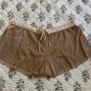Gold Victoria’s Secret Sleep Bottom